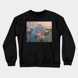 Inside Out - Oil Painting  by Adelaide Artist Avril Thomas Crewneck Sweatshirt